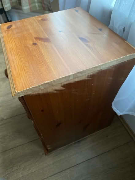 Photo of free Pine bedside table (Spotland Bridge OL12) #3