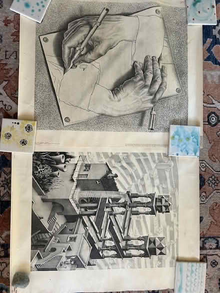 Photo of free M.C. Escher prints (West End San Rafael) #1