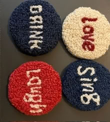 Photo of free Set of 4 Coasters (UWS near 87th & R'Side) #1