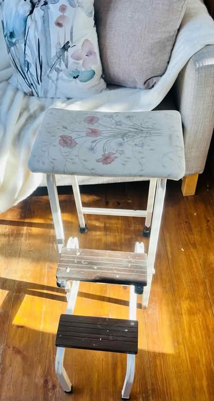 Photo of free Vintage pull down 3 steps stool (South Norwood SE25) #1