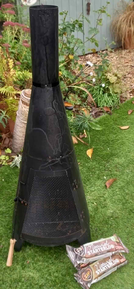 Photo of free Metal chiminea (Didcot OX11) #1