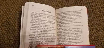 Photo of free Two larger print fiction books (Upper Weston, Bath) #2