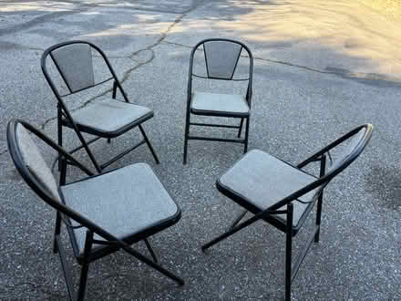 Photo of free Folding chairs (Los Altos Hills) #1