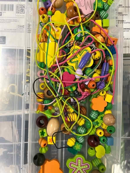 Photo of free wooden beads (Lawrence/ El Camino Real) #1