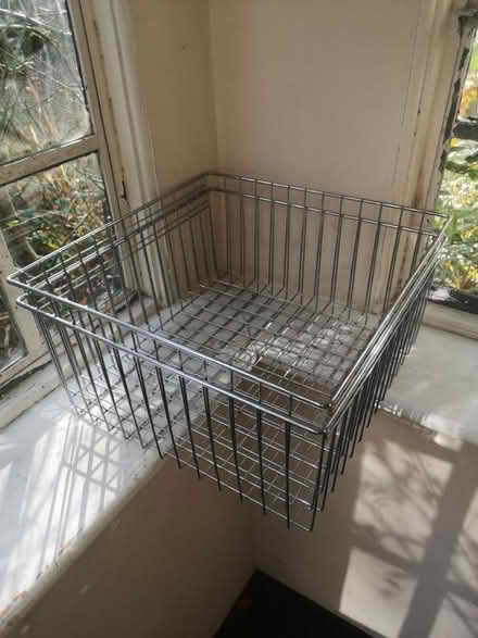 Photo of free Two Strong Wire Baskets (West End Woking) #1