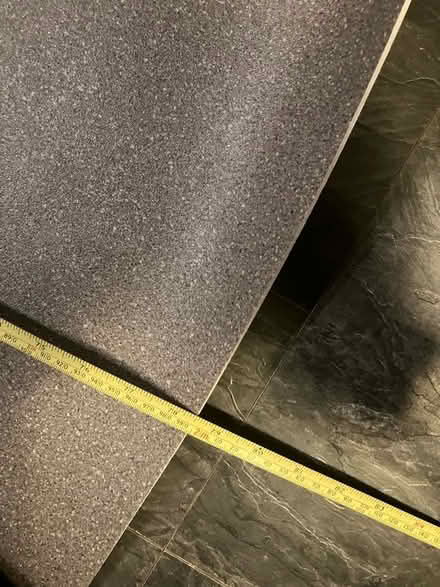 Photo of free Grey vinyl floor piece (Lowther CA10) #3