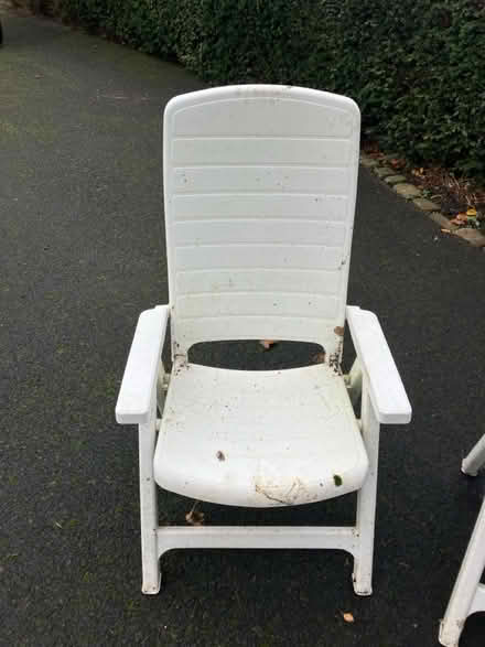 Photo of free 3 x garden chairs (Rufford L40) #2