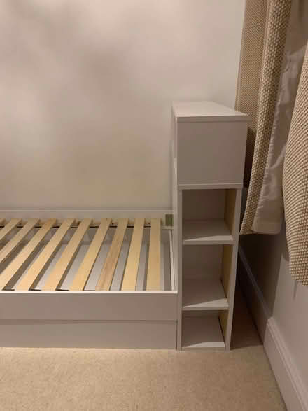 Photo of free Single bed with in-built shelves and trundle (Fordwich SG14) #4