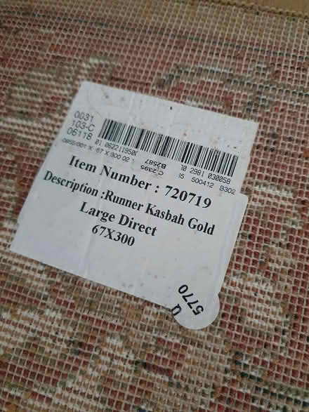 Photo of free Next rug - runner (Aldershot GU12) #2