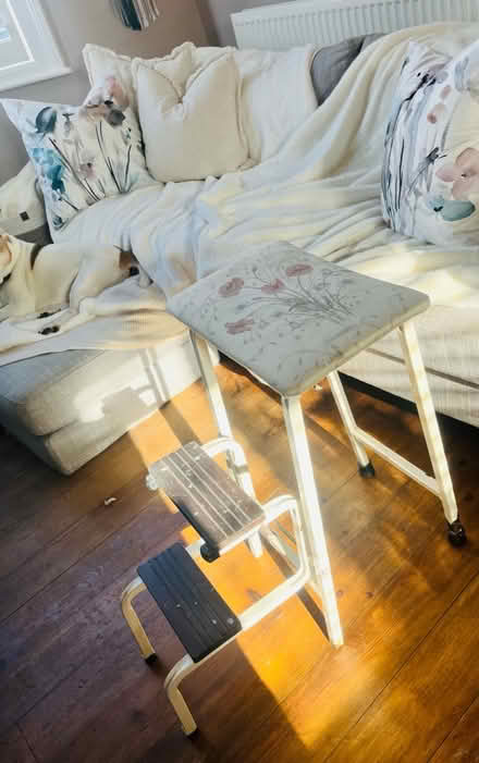 Photo of free Vintage pull down 3 steps stool (South Norwood SE25) #2