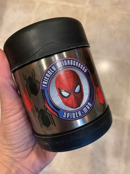 Photo of free Small Spiderman Thermos (Beaverbrook) #1
