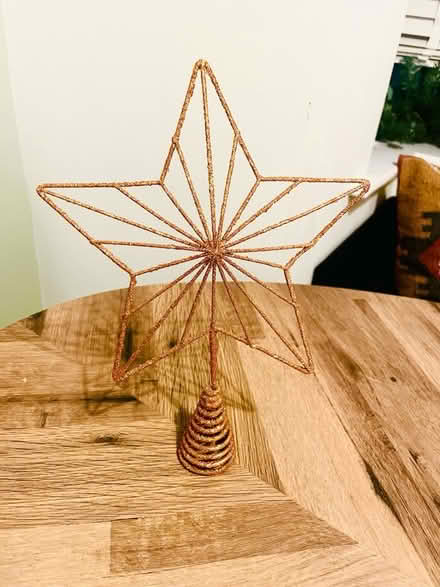 Photo of free Copper Glittery Star (GL50) #1