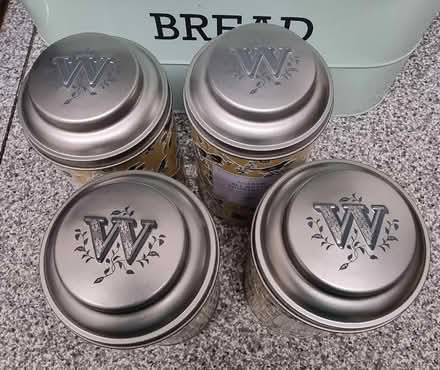 Photo of free Metal storage cannisters (King's Cross WC1X) #2