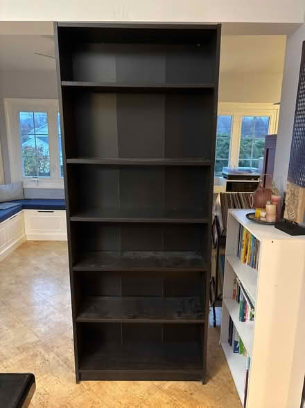 Photo of free IKEA Black Bookcase (Brookfield) #1