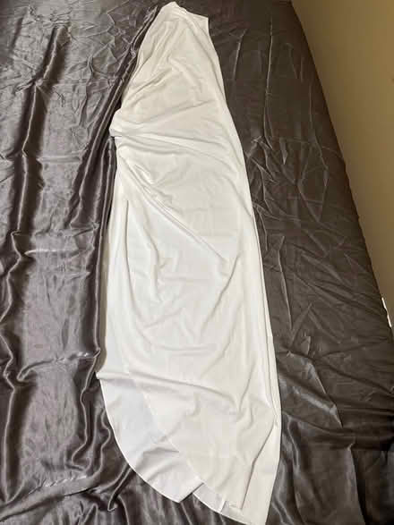 Photo of free Beautiful White 1 Shoulder Dress (Clason Point Bronx NY) #2