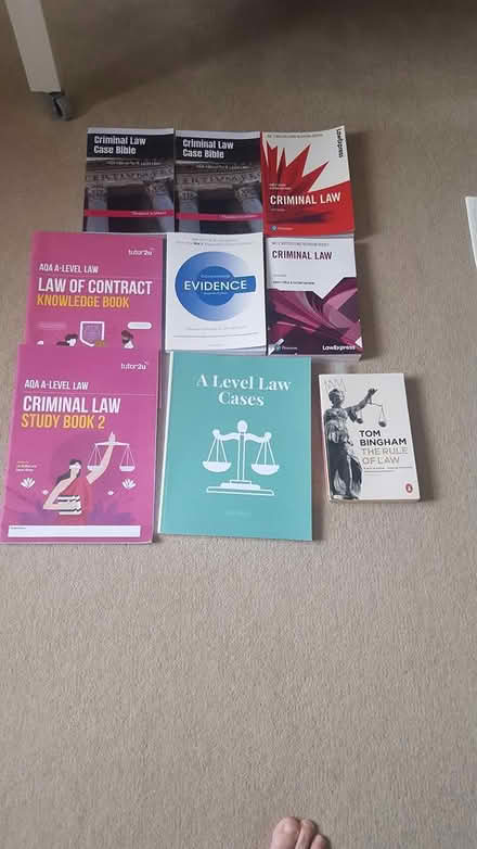 Photo of free Alevel Law Study Aids (Marlow SL7) #2