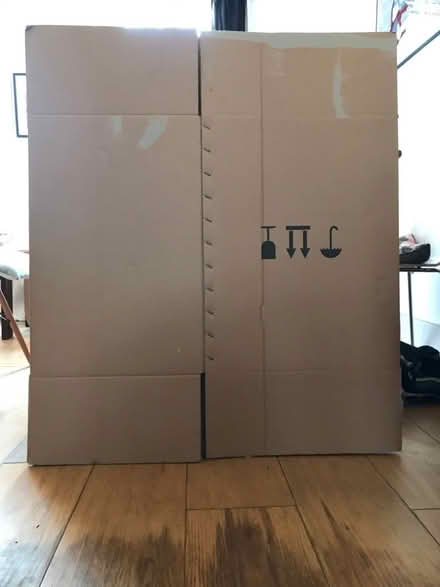 Photo of free Removals: card packing box (Chalk Farm NW5) #1