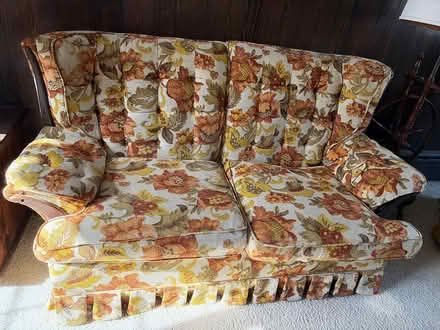 Photo of free 2 loveseats (Hoover ave) #1