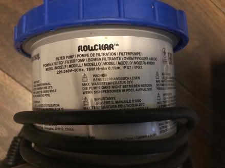 Photo of free Pump, pipes, filter and Chlorine granules (Latchford WA4) #2