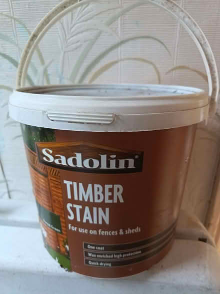 Photo of free Green timber stain (Kingsley Park) #1