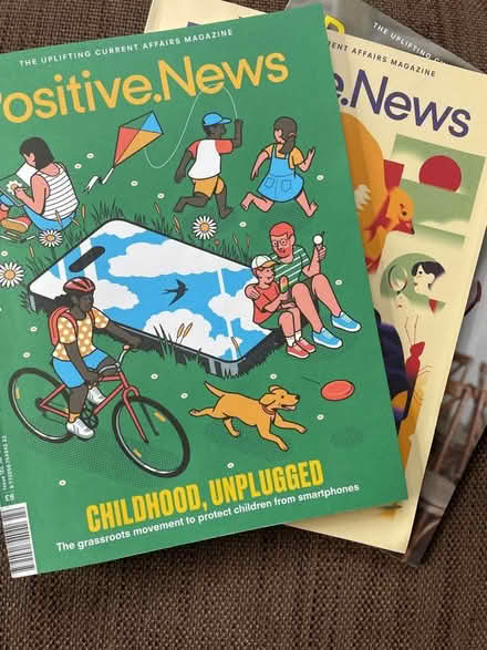 Photo of free Positive News magazine (Pin Green Industrial Area SG1) #1