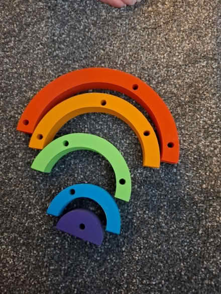 Photo of free Wooden rainbow (EH20 loanhead) #2