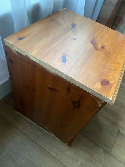 Photo of free Pine bedside table (Spotland Bridge OL12) #4