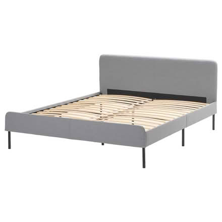 Photo of free IKEA slattum double bed frame (Woodmancote) #1
