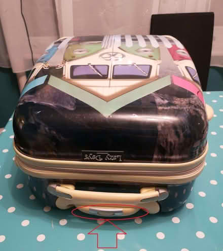 Photo of free Suitcase with VW Camper design (Woodley RG5) #1