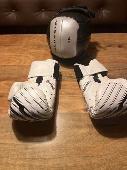 Photo of free Boxing gloves and medicine ball (Niles) #3