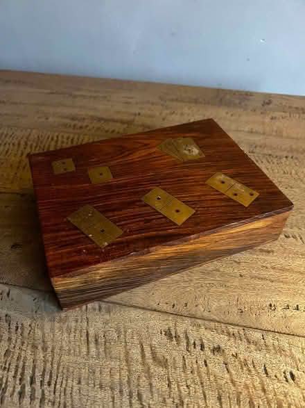 Photo of free Wooden dominoes and Box (Basingstoke RG22) #2