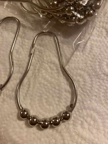 Photo of free Pack of 12 new shower curtain rings (Lightpill GL5) #2
