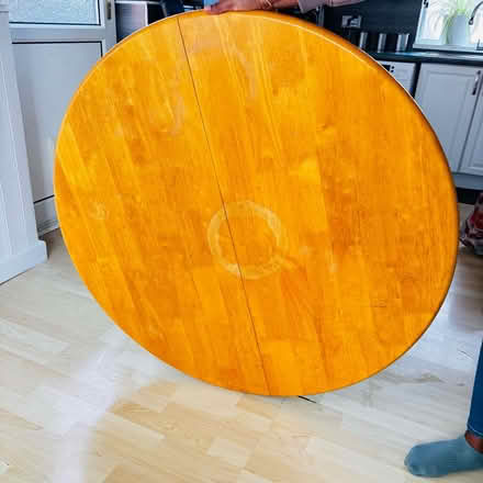 Photo of free Used wooden extendable circle table (Luton - LU4) #2