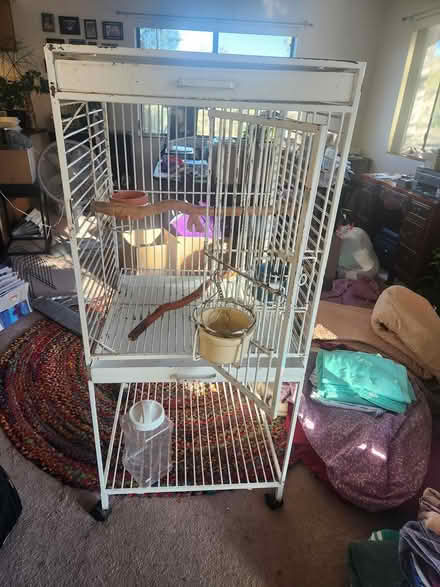 Photo of free wrought iron bird cage (W. Gurley/San Carlos) #2