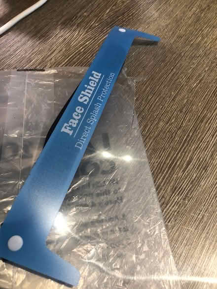 Photo of free Face shield (Woburn Sands MK17) #1