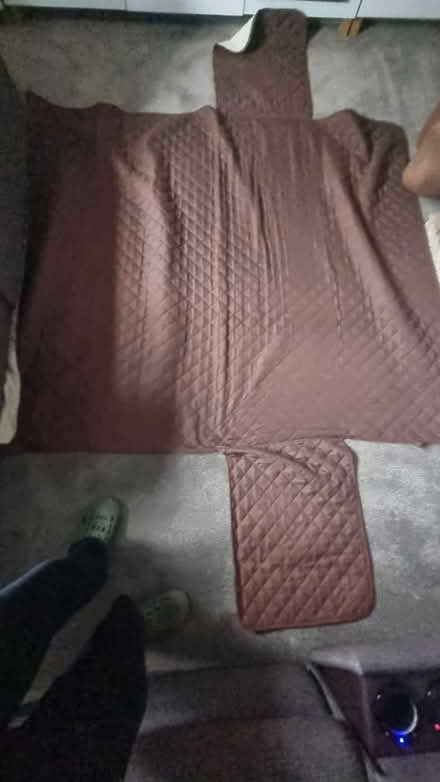 Photo of free Brown Sofa covers (Willenhall, WV12) #1