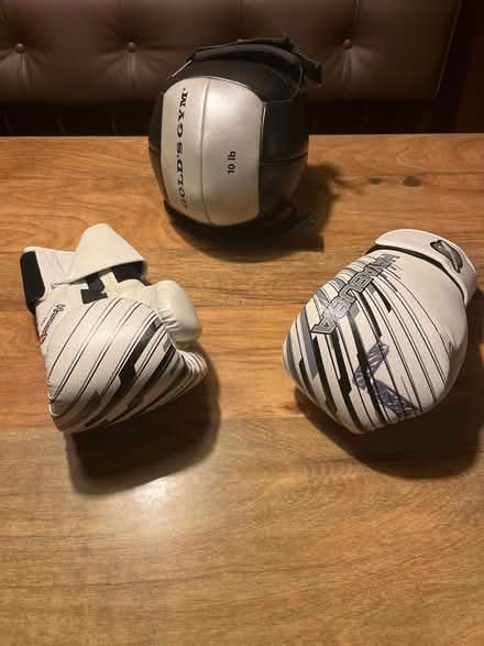 Photo of free Boxing gloves and medicine ball (Niles) #1