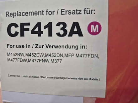 Photo of free HP Toner Cartridge New (Mosborough S20) #2