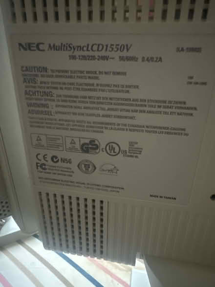 Photo of free 2 monitors 15 inch (M1l1v7) #2
