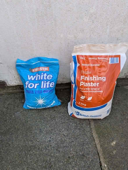 Photo of free Finishing plaster and wall tile grout (ME9) #1