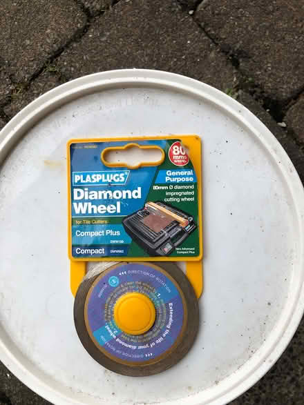 Photo of free Tile cutter disc (Hazel Grove Fiveways SK7) #1