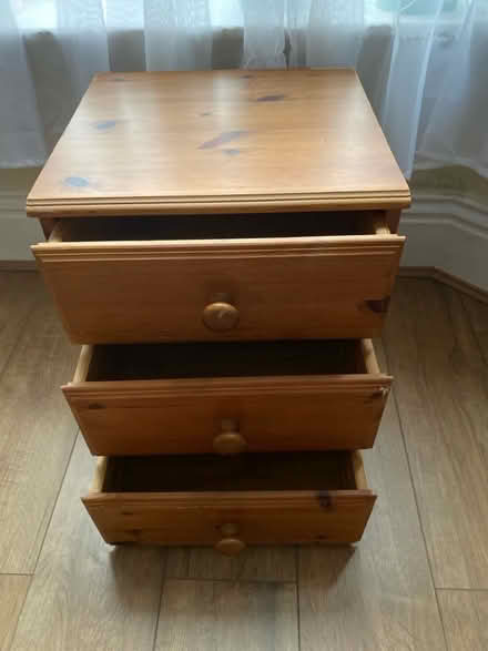 Photo of free Pine bedside table (Spotland Bridge OL12) #2