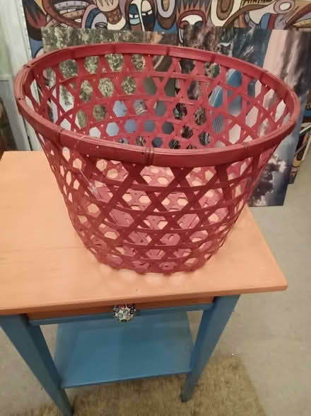 Photo of free Small red basket (Leeds LS7) #1