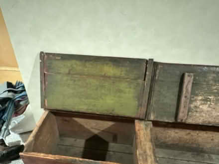 Photo of free Antique coal bin (Wattles and Squirrel) #2