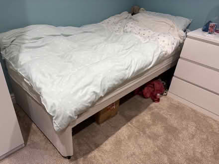 Photo of free Single bed with mattress and space under for storage (Waterlooville PO8) #1