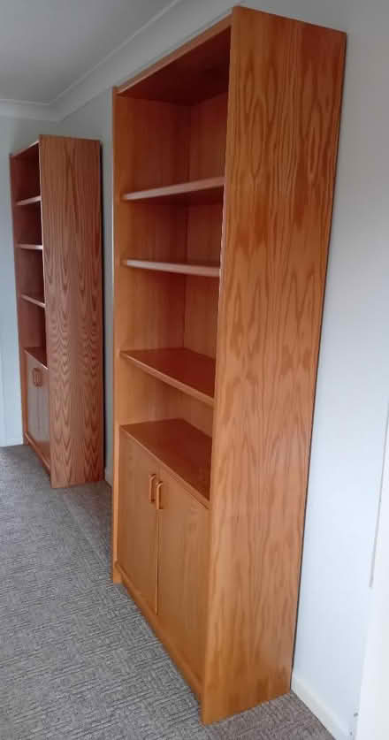 Photo of free 2 x Oak faced storage units (Garden City OX5) #4