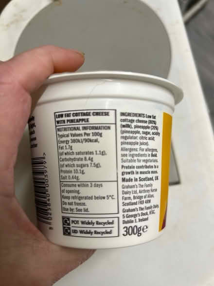 Photo of free Cottage Cheese with pineapple (Chipping norton OX7) #4