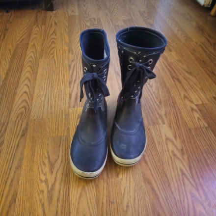 Photo of free Keds Navy Blue Rain Boots (Pape and Eastern Avenue) #2