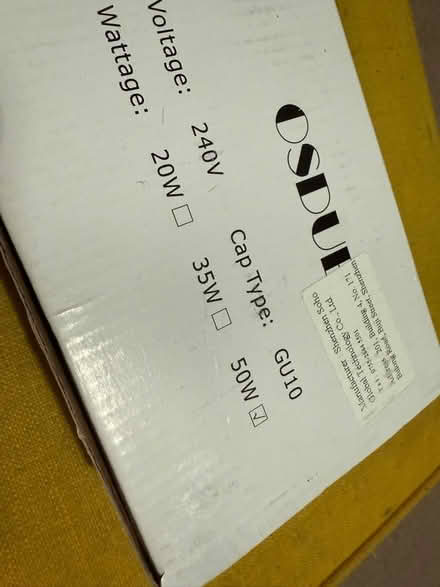 Photo of free Lightbulbs GU10 240v 50w (Marshalswick AL4) #3