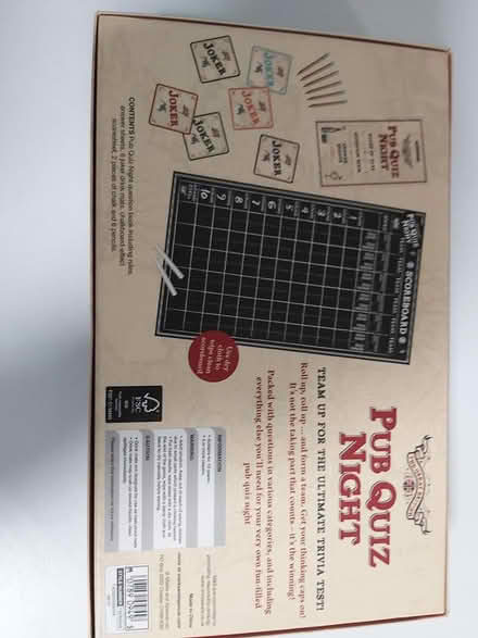 Photo of free M&S Pub Quiz Box (Woolton L25) #2